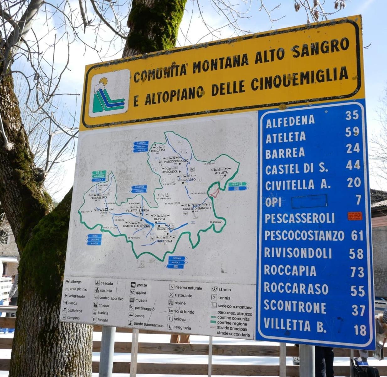 Lh Albergo Il Picchio Pescasseroli Bagian luar foto
